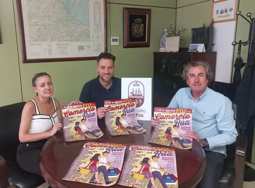 Presentouse a campaña Comercio na Rúa en Foz