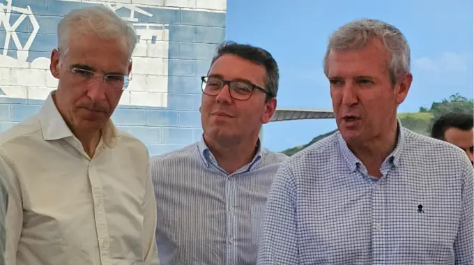 alfonso rueda visita ribadeo dani vega