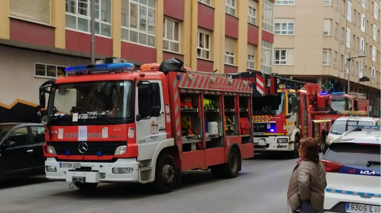 bomberos incendio ribadeo