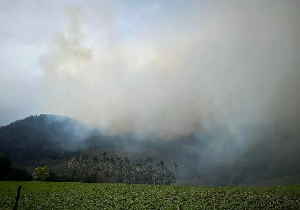 incendio febrero ribadeo trabada