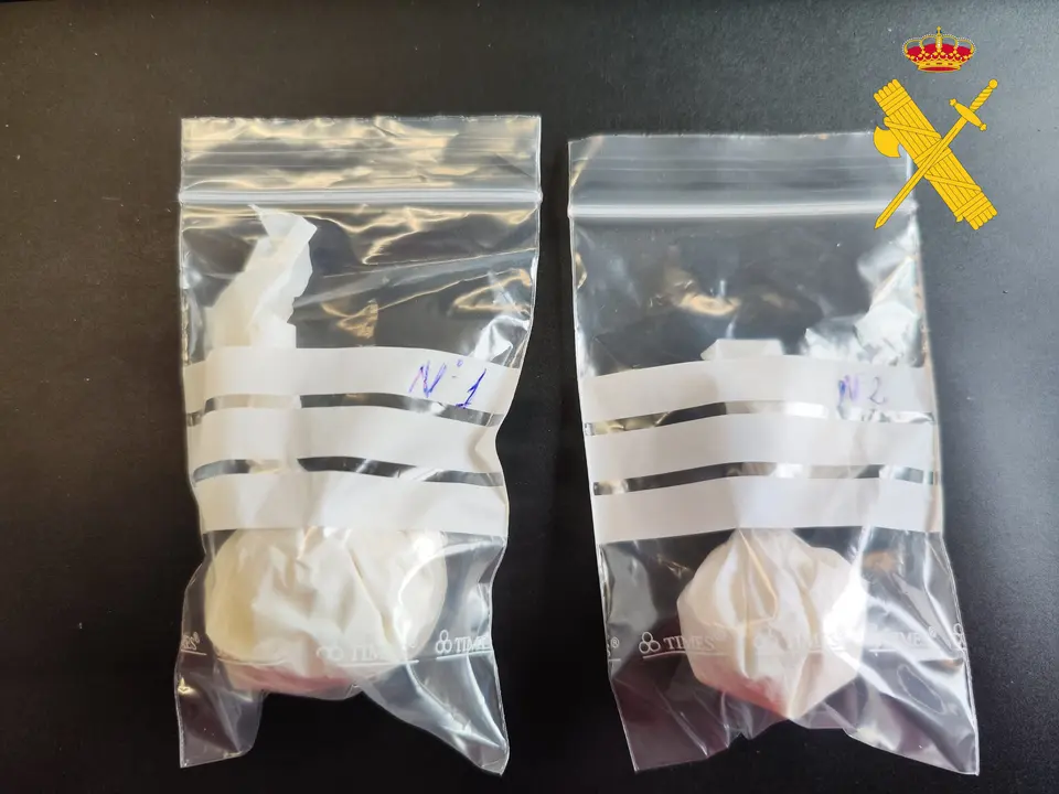 Guardia Civil cocaína foz detenidos