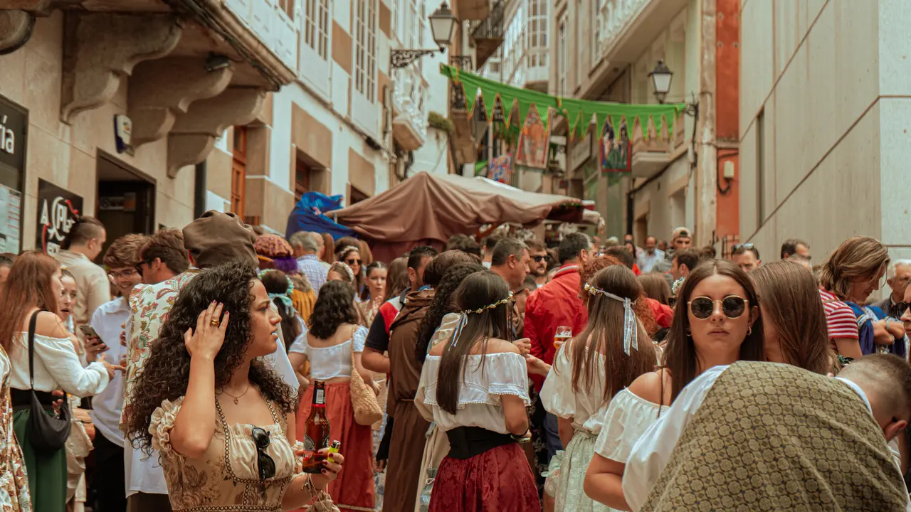 El Mercado Renacentista de Viveiro se celebró entre el 4 y el 7 de julio
