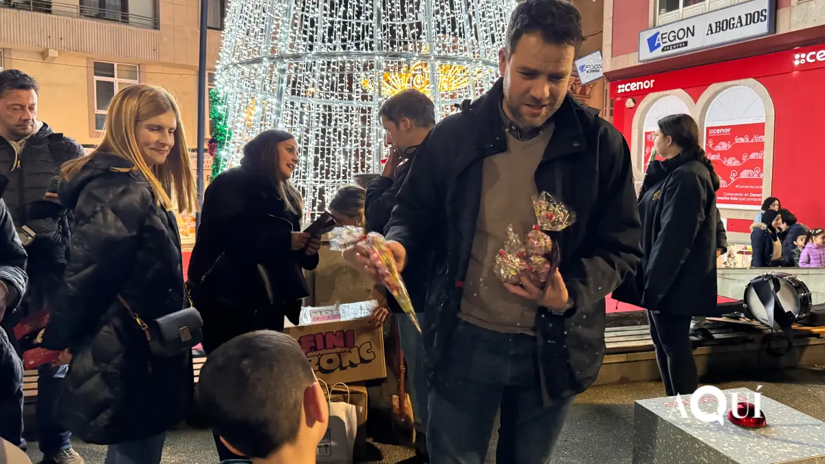 Encendido de las luces de Navidad de Foz (13)