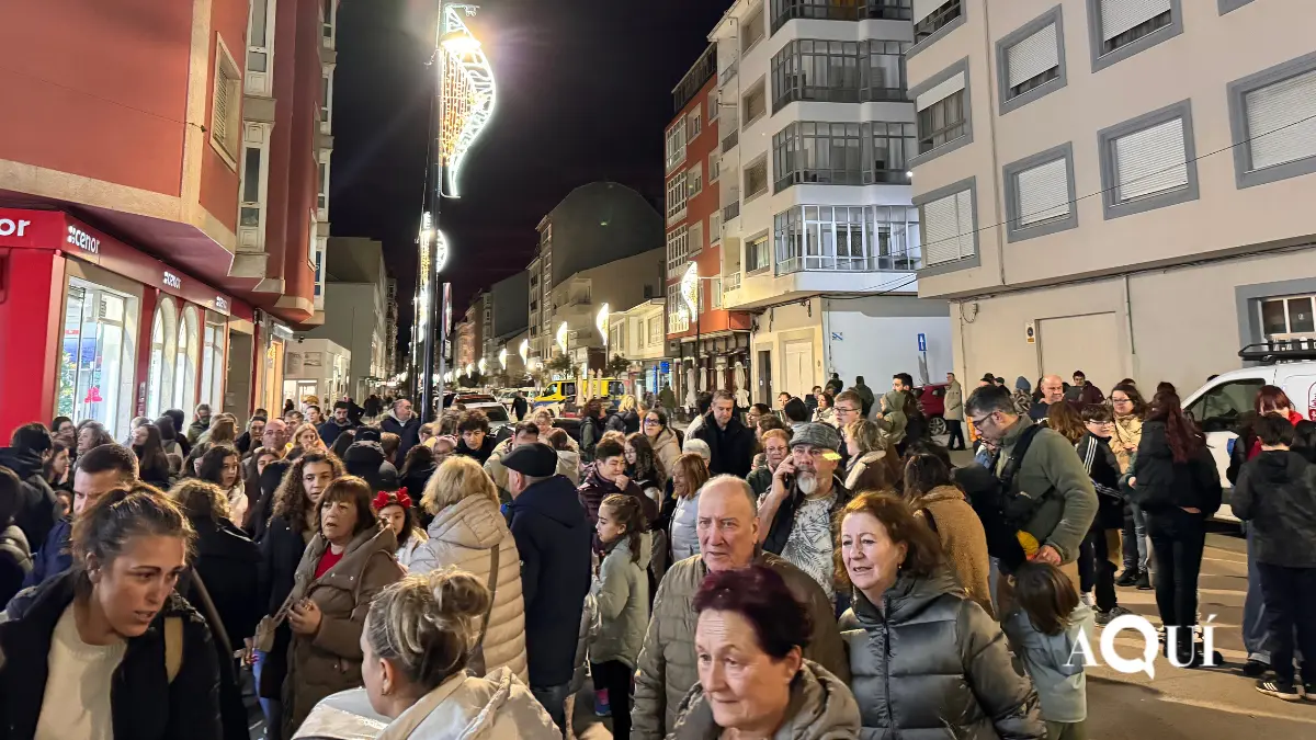 Encendido de las luces de Navidad de Foz (14)