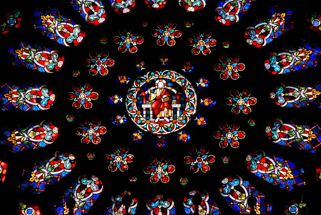 Rosetón de la catedral