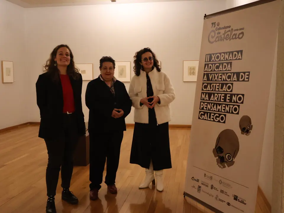 Presentación de la jornada sobre la Vigencia de Castelao que se celebrará en el Museo Provincial