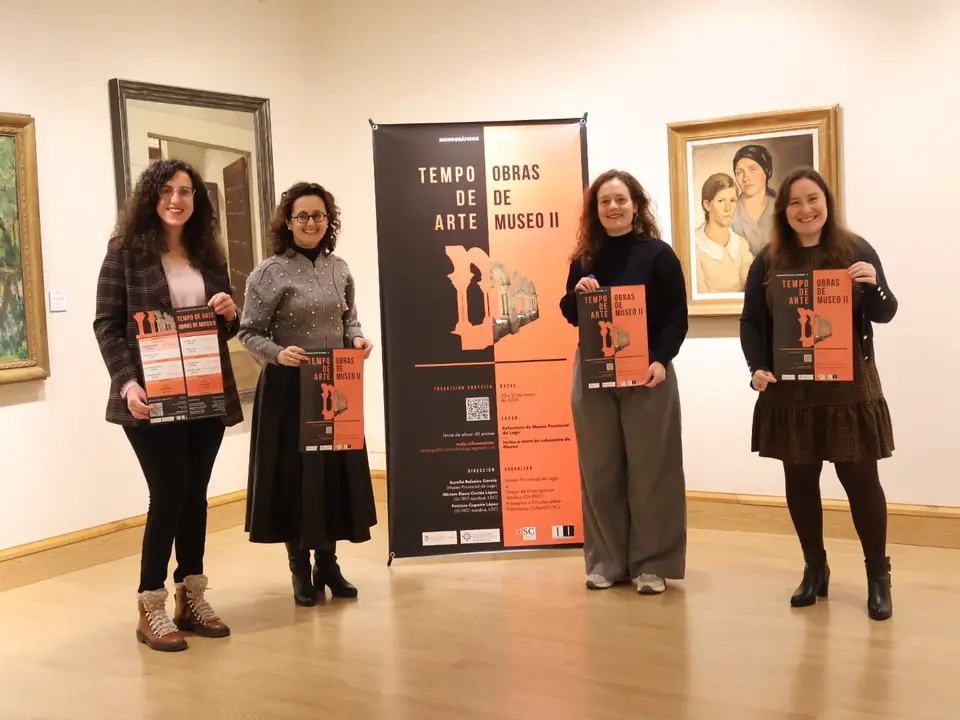 Presentación del curso monográfico «Tempo de Arte. Obras de Museo» en el Museo Provincial de Lugo