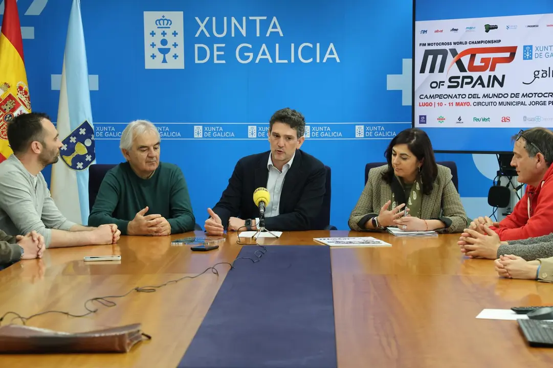 motocross Xunta, presentación Mundial