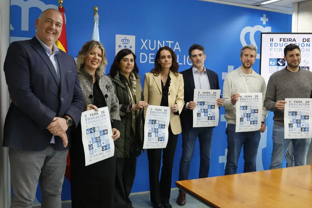 Presentación de la Feira de Educación, Formación e Emprego, que se celebrará en el Pazo de Feiras e Congresos de Lugo
