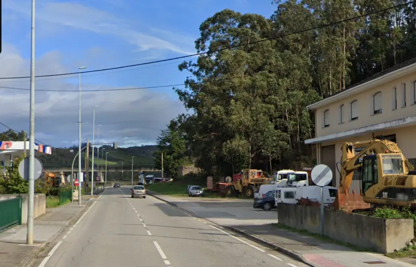 Imagen de archivo del entorno del área de servicio de Vegadeo donde ocurrió el accidente