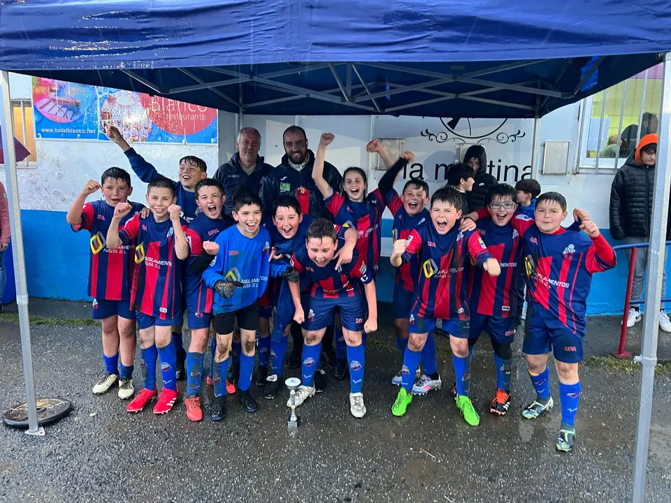 El Andés se proclamó campeón alevín del torneo San Pedro de fútbol base