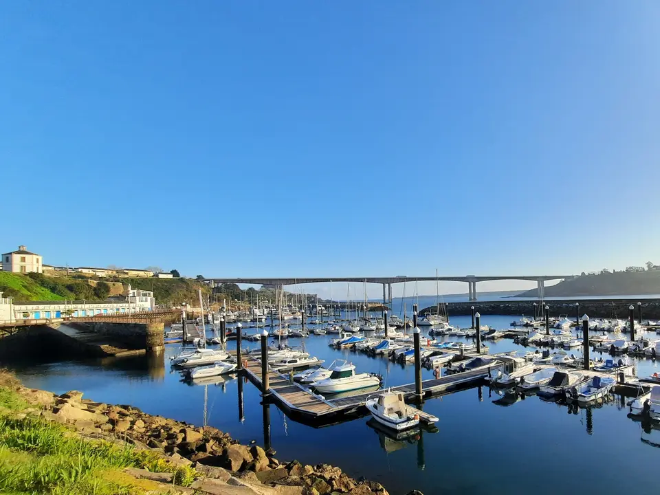 Foto puerto deportivo de Ribadeo