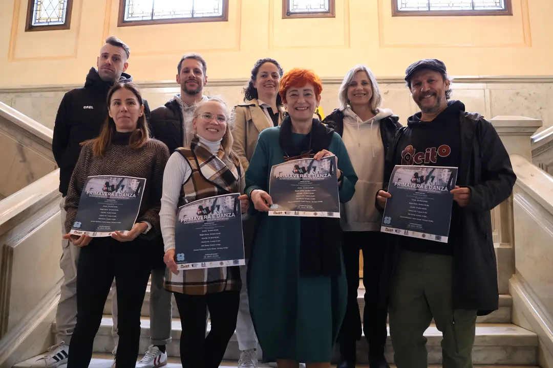 Maite Ferreiro presentó el tercer festival de las escuelas de danza de Lugo