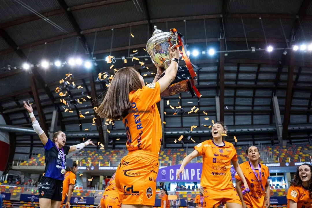 El Burela FS femenino se proclamó campeón de la Copa de la Reina por séptima vez