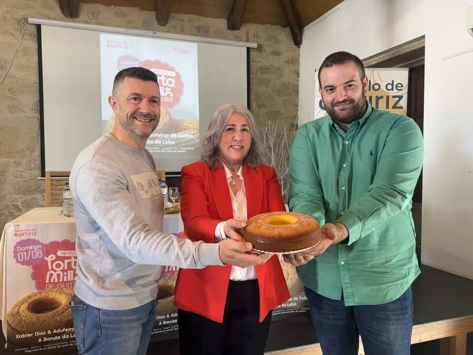 Presentación de la Festa da Torta de millo de Guitiriz