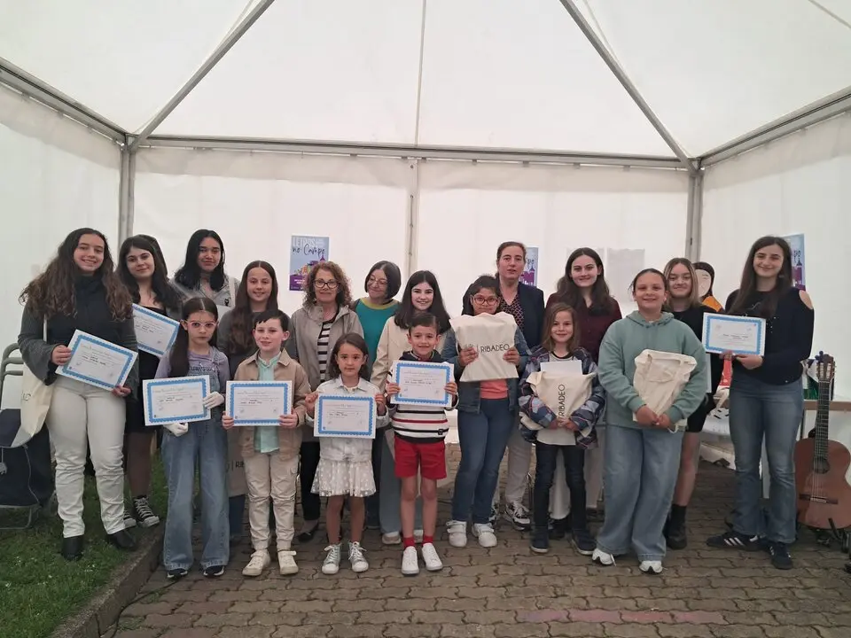 260525 Foto entrega premios Letras Galegas Ribadeo