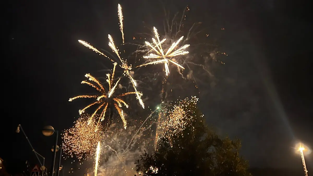 fuegos artificiales Ribadeo