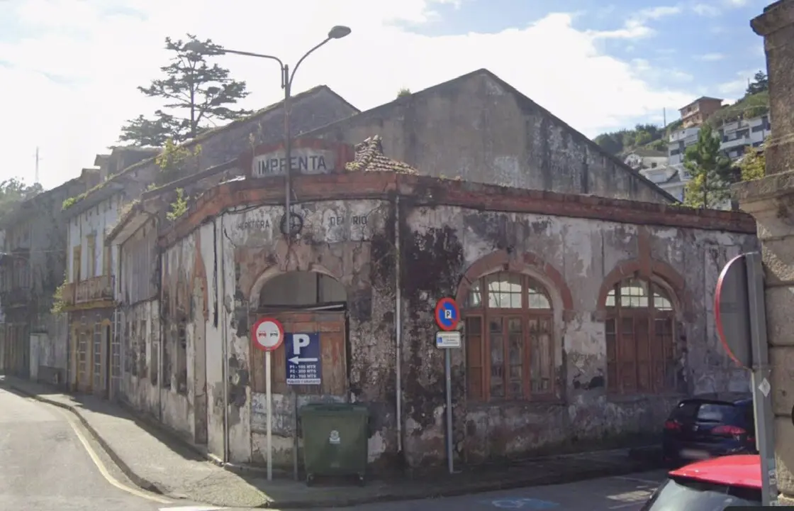 Imprenta Luarca ruina
