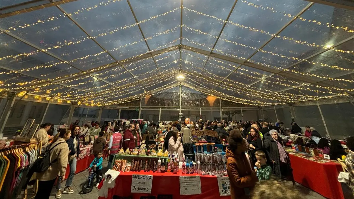 Mercadi&ntilde;o de nadal de Burela