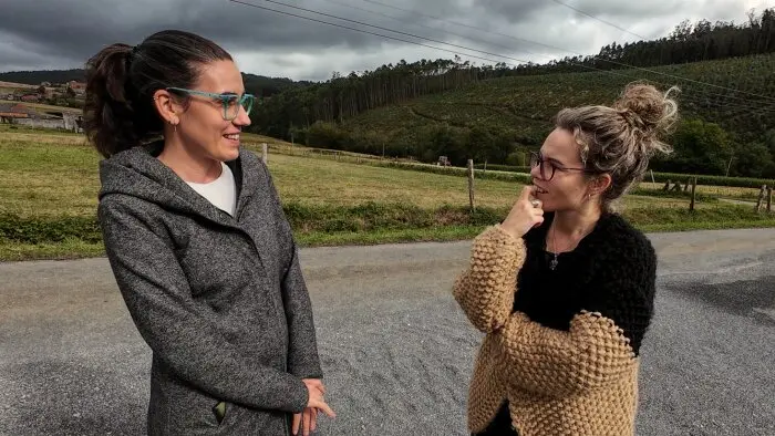 Luc&iacute;a Ferro e Andrea Lombard&iacute;a