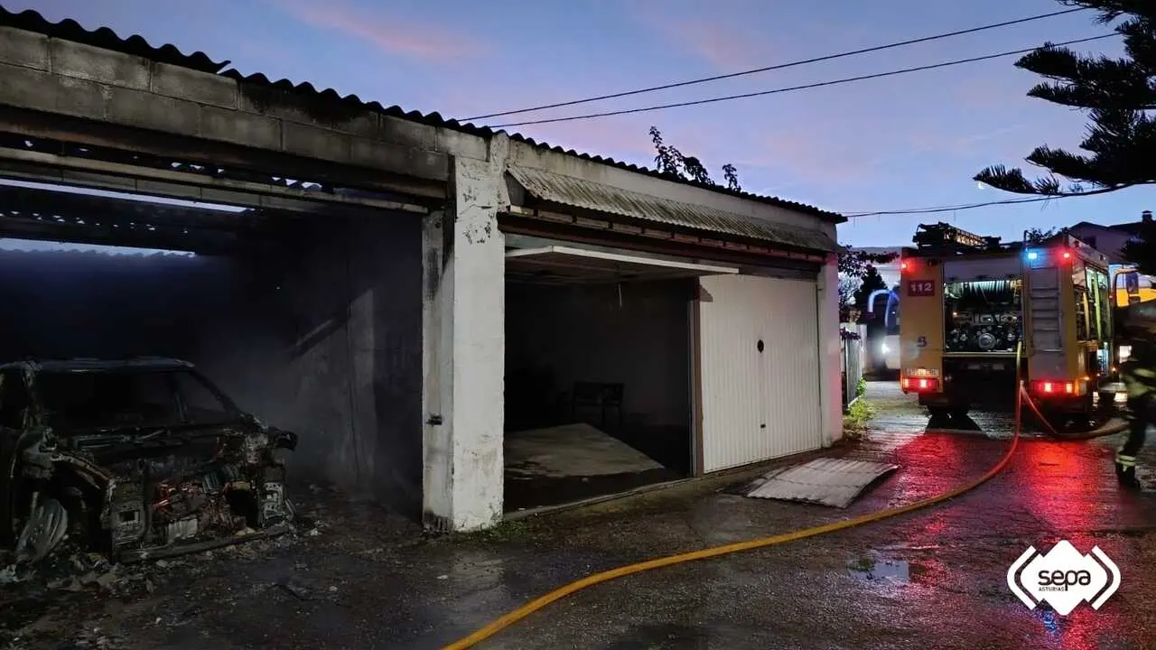 incendio garaje