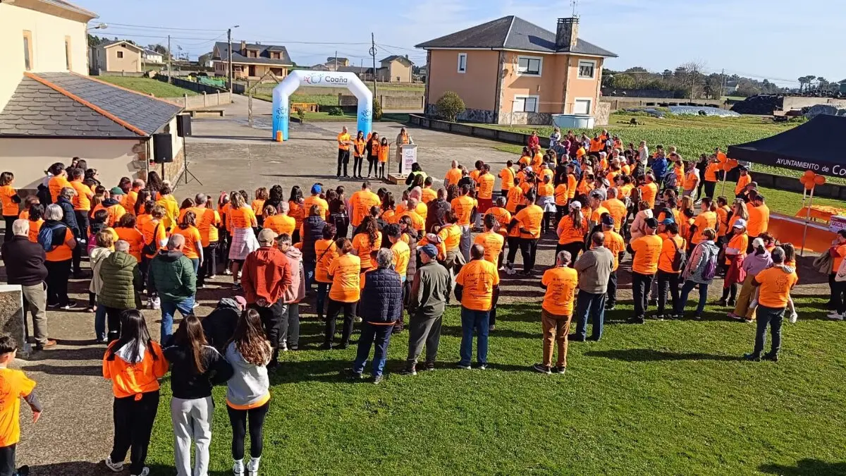 Marcha solidaria organizada por la Asociaci&oacute;n Galban. Imagen de Coa&ntilde;a (2)