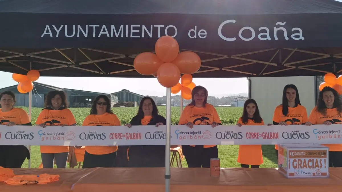 Marcha solidaria organizada por la Asociaci&oacute;n Galban. Imagen de Coa&ntilde;a (3)