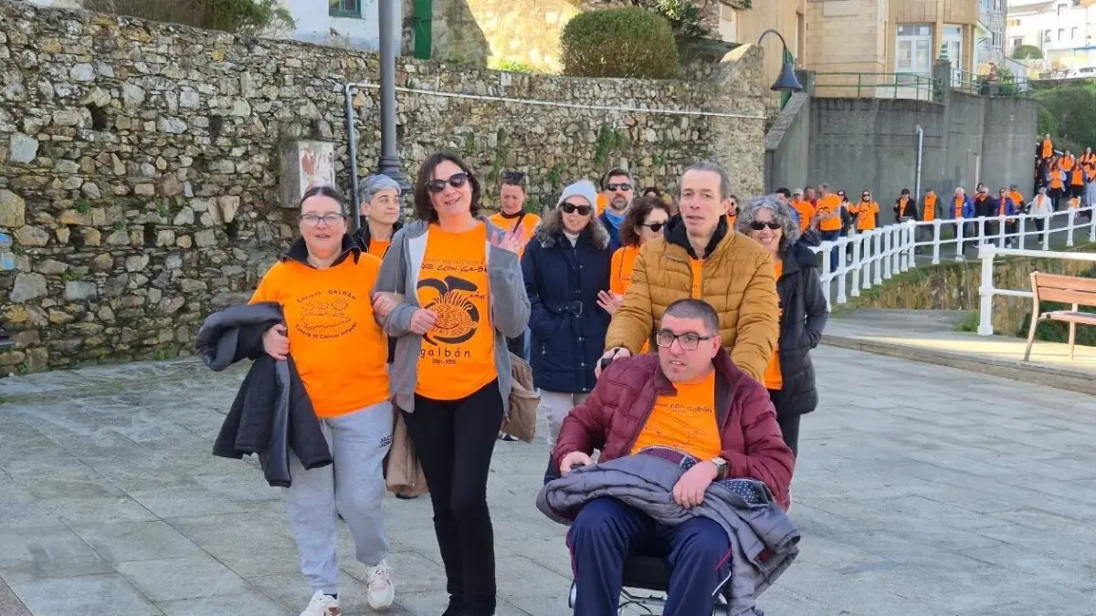 Marcha solidaria organizada por la Asociaci&oacute;n Galban. Imagen de las redes de la Asociaci&oacute;n Fraternidad (2) (4)
