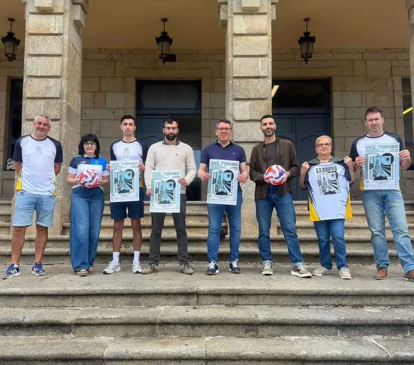 Foto presentaci&oacute;n Torneo SD Ribadeo