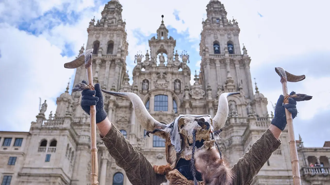 Fotograf&iacute;a de Santiago de Compostela, obra de Xaime Cortizo
