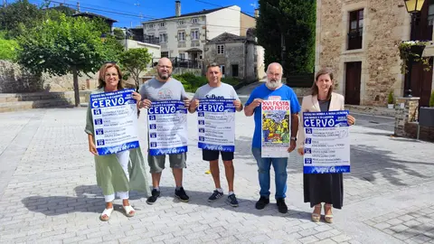 Presentaci&oacute;n das Festas do San Roque en Cervo