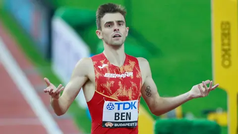 Adri&aacute;n Ben competir&aacute; na final dos 800 metros lisos do Mundial de Atletismo