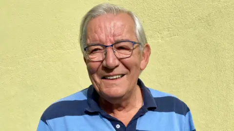 Jos&eacute; Carlos Rodr&iacute;guez Andina, pregoeiro das festas patronais de Ribadeo.