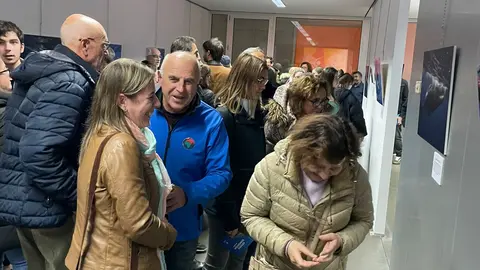 muestra fotogr&aacute;fica cervo anxo cao