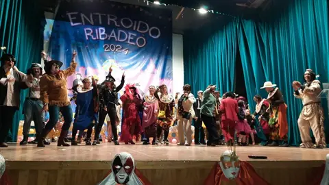 Antroido Ribadeo gala m&uacute;sica
