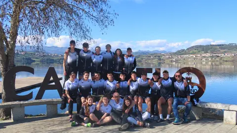 Equipo Castrelo club de remo ribadeo