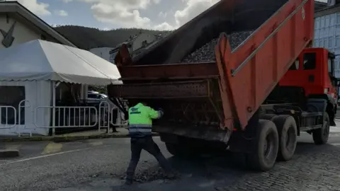 portos de galicia viveiro obras