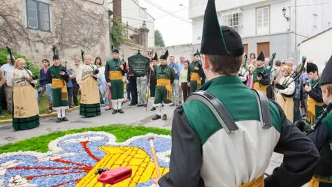 Alfombras Corpus Castropol Turismo Asturias