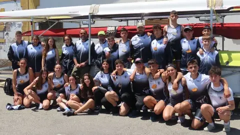 equipo campeonato de asturias remo olimpico
