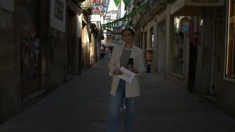 Aqu&iacute; Diario en el Mercado Renacentista de Viveiro