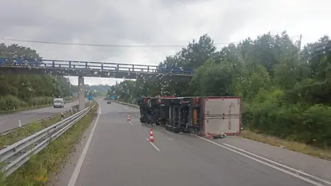 Accidente La Caridad