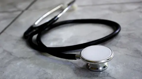 Aparato para las consultas m&eacute;dicas.