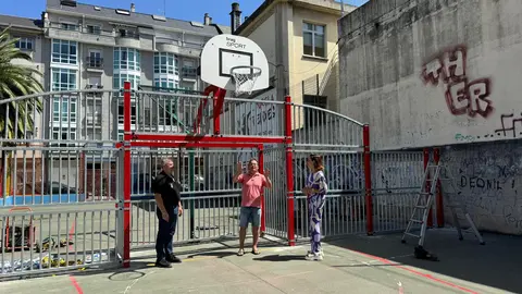 BURELA 20 AGOSTO Pista deportiva