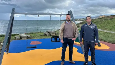 El alcalde de Foz y el concelleiro