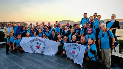 El grupo de Corazones en el Camino Sevilla