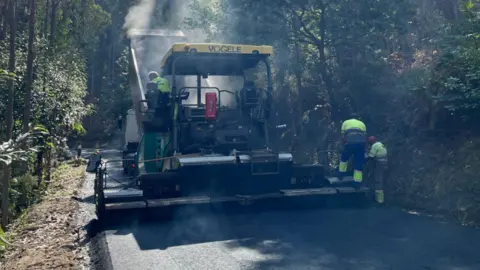 Trabajos de aglomerado de Cervo