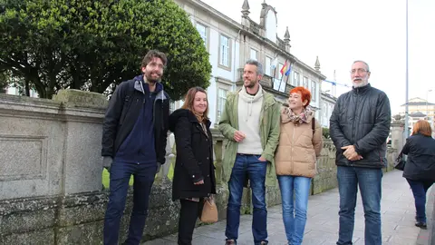 Rub&eacute;n Arroxo, en la zona de los institutos