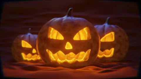 Sama&iacute;n, calabazas, halloween.