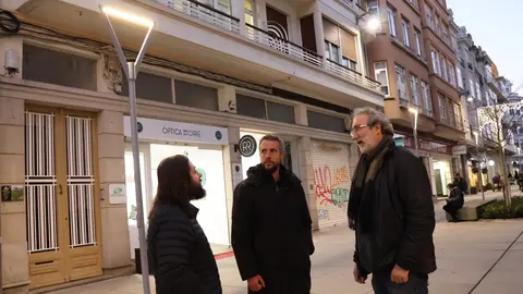 Renovaci&oacute;n alumeado en Lugo. Rub&eacute;n Arroxo