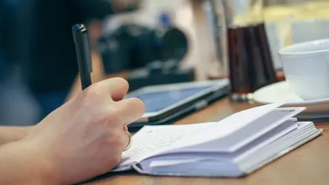 Escribir, escritura.